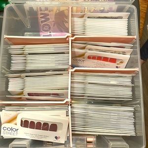 125 brand new color street sets $8 each